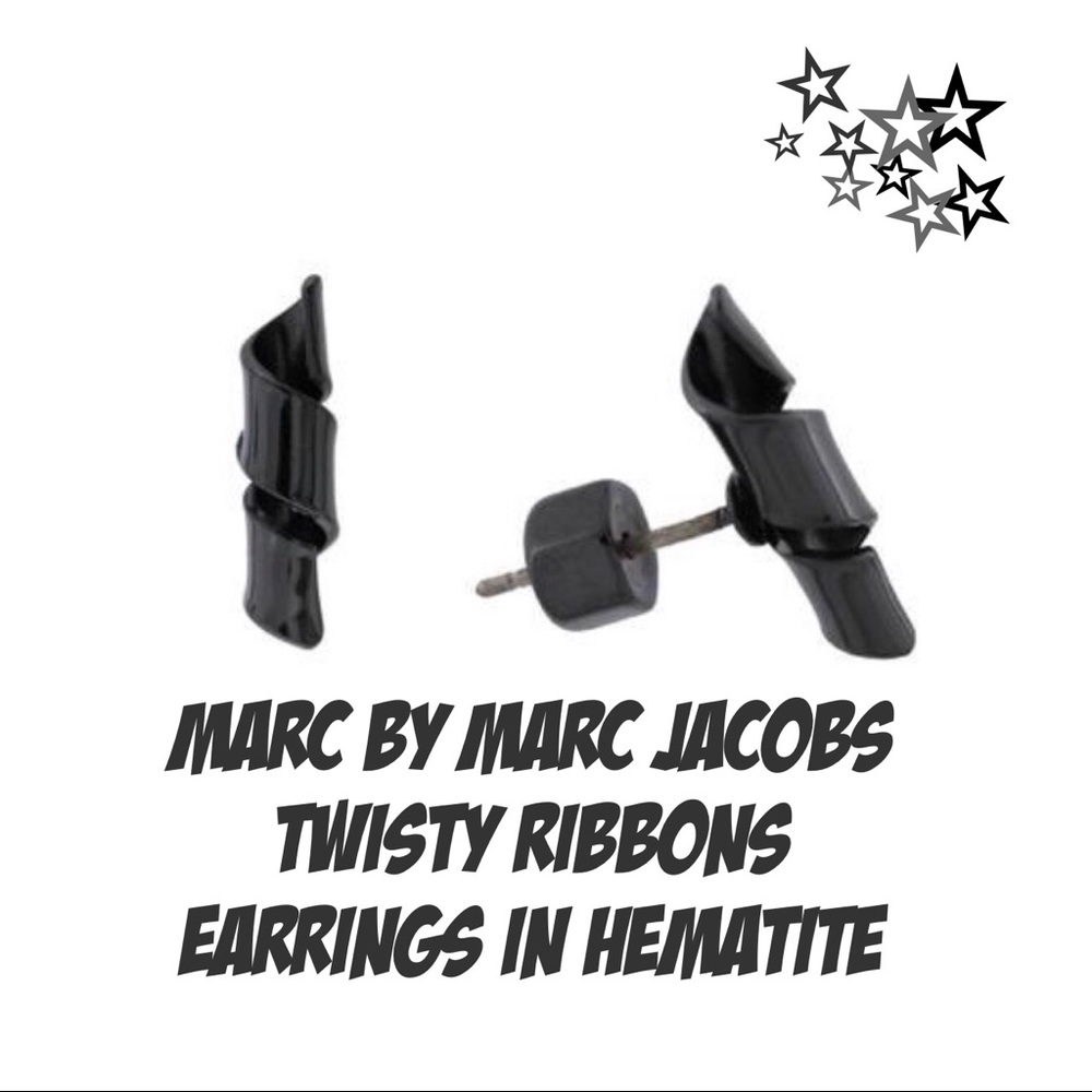 MARC BY MARC JACOBS Metal Twist Post Earrings -NWT
